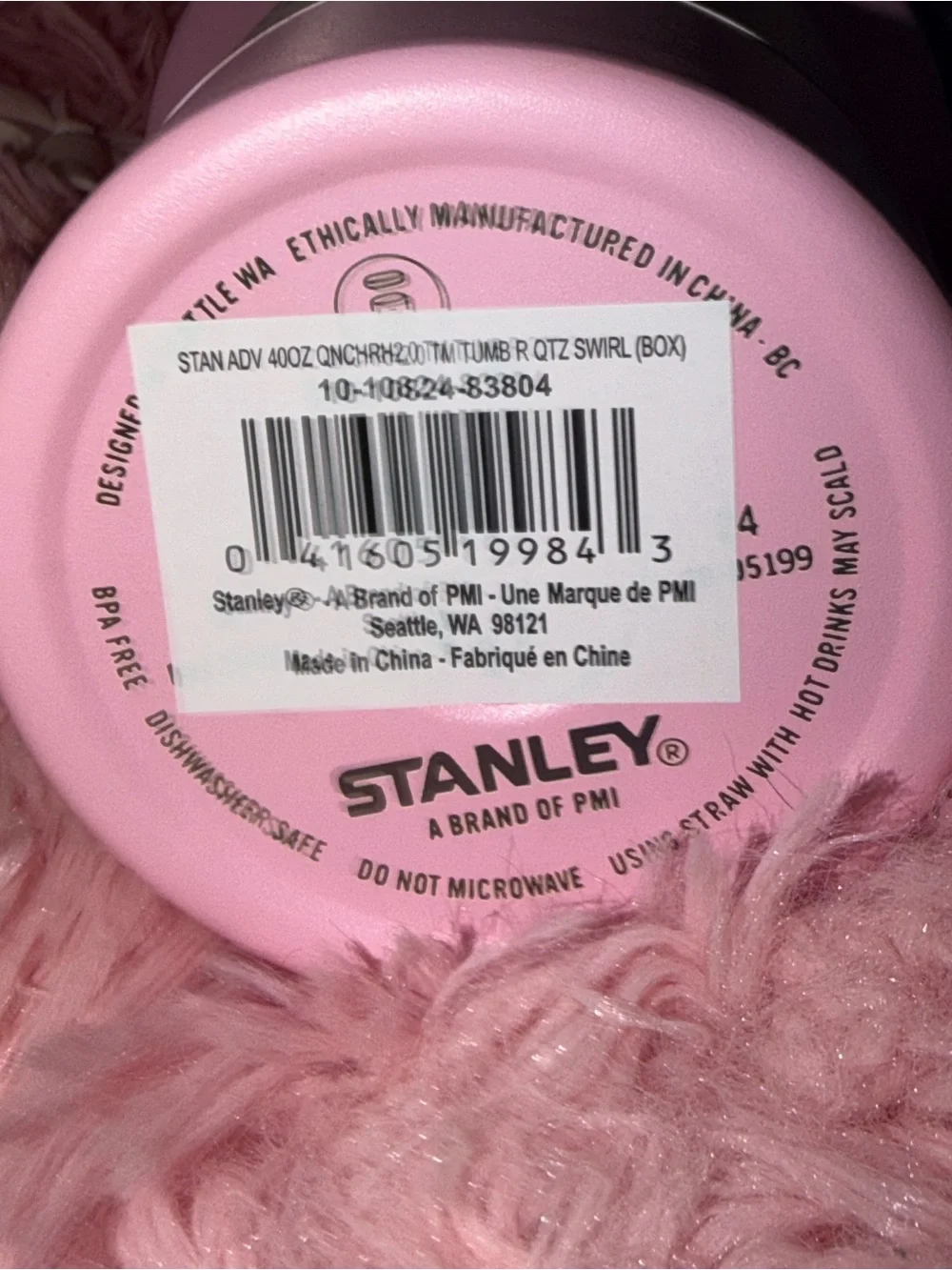 NEW Stanley x GOAT 40 oz ProTour Flip Straw Tumbler – Pink – NWT